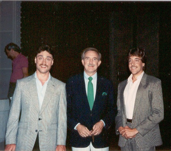 The Largent Boys Pose with Nashville Great Ralph Emery! (1988)